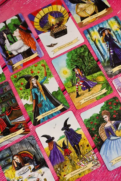 Witch Tarot «Настоящая ведьма». Пробуди свою внутреннюю колдунью и узнай, что тебя ждет (78 карт+руководство) - фото 8