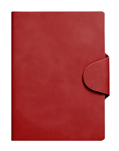 Ежедневник недатированный А5, 136 листов "Snap book" красный - фото 1