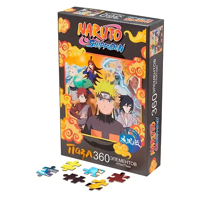 Наруто. Пазл. 360 Элементов. Наруто и пять каге - фото 3