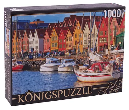 Пазл Königspuzzle 1000 эл.68,5*48,5см. Причал КБК1000-6492 - фото 2