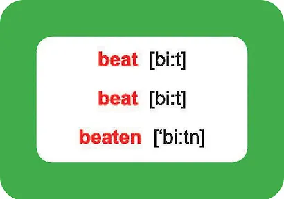 100 неправильных глаголов английского языка - фото 12