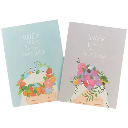 Тетрадь в линейку JoyTop, Life gives you fruit juice, B5, 38 листов, в ассортименте - фото 4
