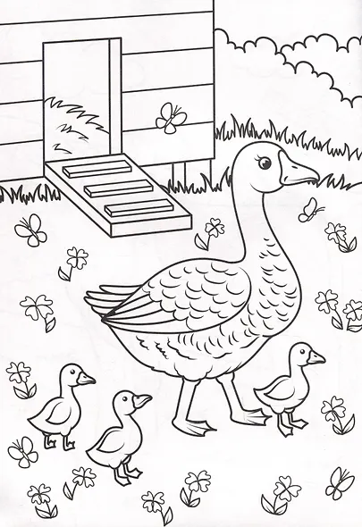 Раскраскa А4 эконом. Ферма - фото 3