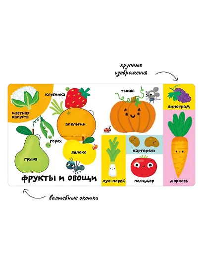 Мои первые 100 слов с большими окошками. Ферма - фото 4
