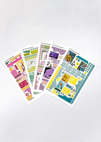 Набор стикеров Remarklee "Нежные", 5 листов - фото 2