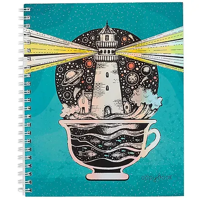 Тетрадь в клетку Listoff, "Морская коллекция", 96 листов, в ассортименте - фото 1