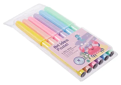 Фломастеры Art idea, Pastel, 6 цветов - фото 2