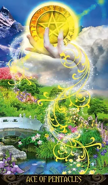 Таро ИЛЛЮМИНАТОВ/Tarot Illuminati NEW (на англ. языке, золотой срез) - фото 4