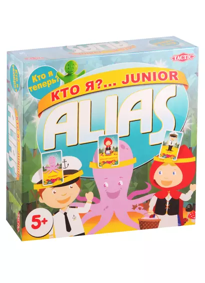 Игра настольная Tactic Кто я?... Junior Alias - фото 1