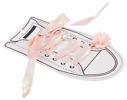 Украшения на обувь (розовые) (20х14) - фото 2