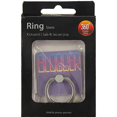 Держатель-кольцо для телефона Blogger (металл) (коробка) (12-17754-202105B) - фото 2