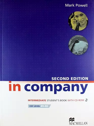 In Company Intermediate (2nd Edition) Students Book with CD-ROM. Cef liver B1-B2 - фото 1