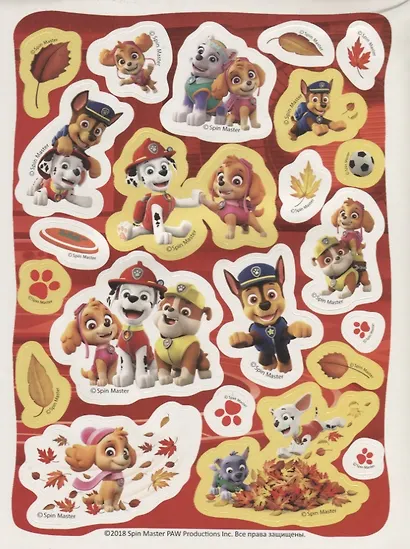 Щенячий патруль. 100 наклеек - фото 4