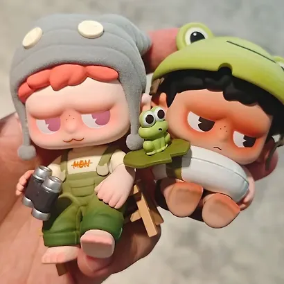 Коллекционная фигурка Дневник кемпинга Monboo, 11см, 12-Toycity-20263, Blind Box, ToyCity 15+ - фото 15