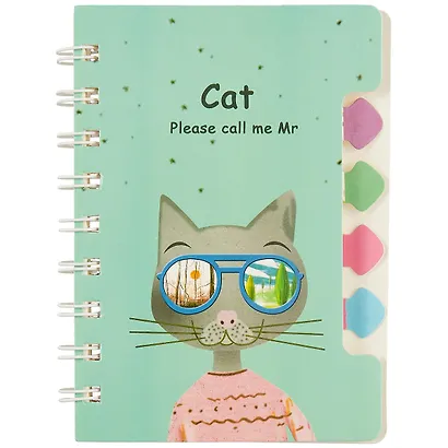 Записная книжка «Cat», линейка, 72 листа, А6 - фото 3