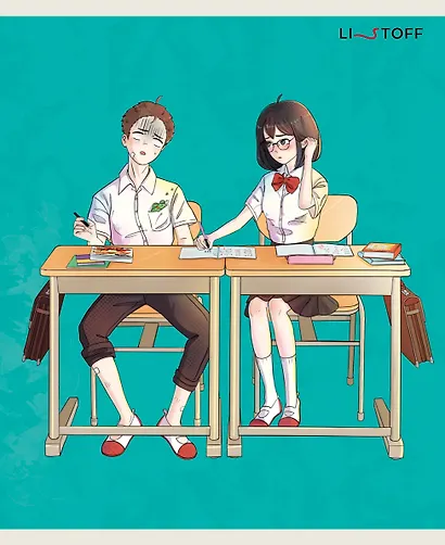 Тетрадь в клетку Listoff, "Соседи по парте (Эксклюзив)", 48 листов, в ассортименте - фото 4