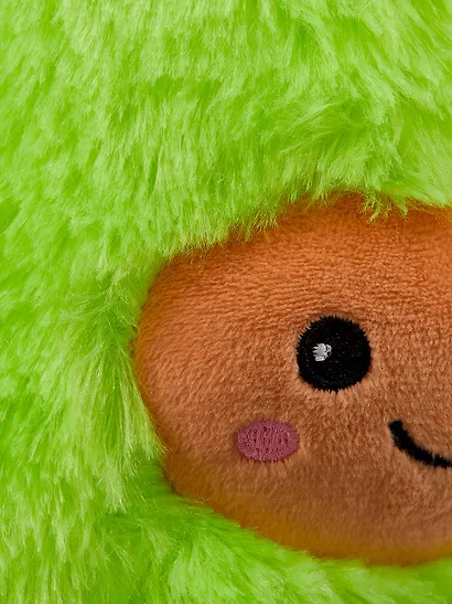 Мягкая игрушка Авокадо улыбается, 22см - фото 4