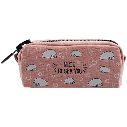 Пенал с большой молнией "Белек. Nice to sea you" - фото 2