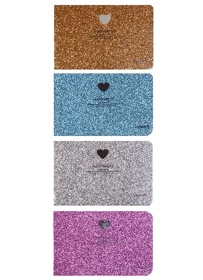 Записная книжка «Glitter happiness», 96 листов, 10.5 х 7 см - фото 4