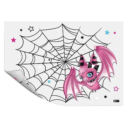 Клеенка для уроков труда "ГЛАМУРНАЯ МЫШКА" 500*700мм, ПВХ 130мкм, подвес - фото 1