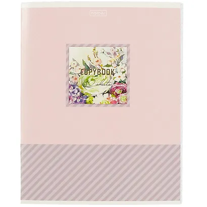 Тетрадь в клетку Hatber, "Цветочная акварель", 80 листов, в ассортименте - фото 6