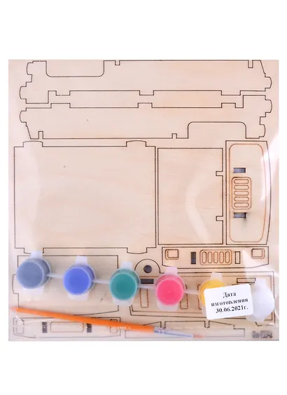 Конструктор из дерева Техника Грузовик (Фн-025) - фото 2