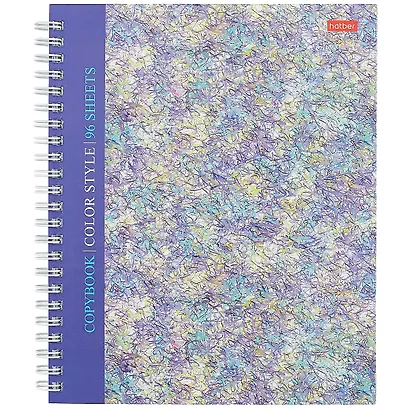 Тетрадь в клетку Hatber, Color book, 96 листов, в ассортименте - фото 1