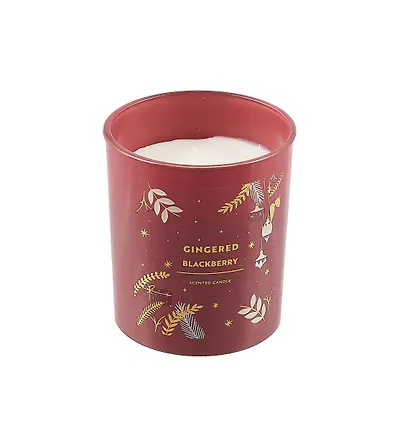 Ароматическая Свеча в стакане (Blackberry) (200г) (8х9) (12-Fareast-B007020-1) - фото 2