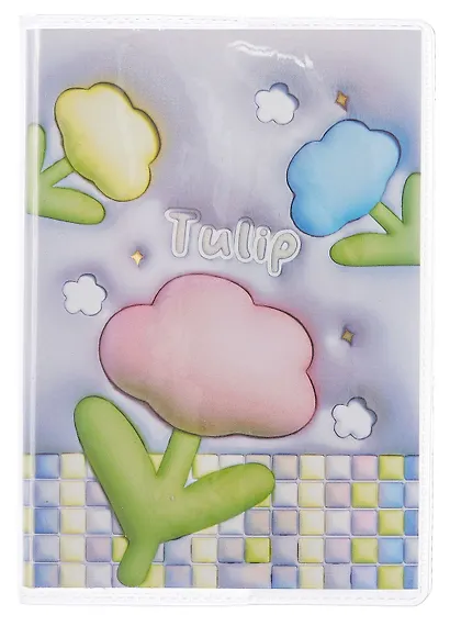 Записная книжка А7 68 листов, "Цветок 3D", в ассортименте - фото 2