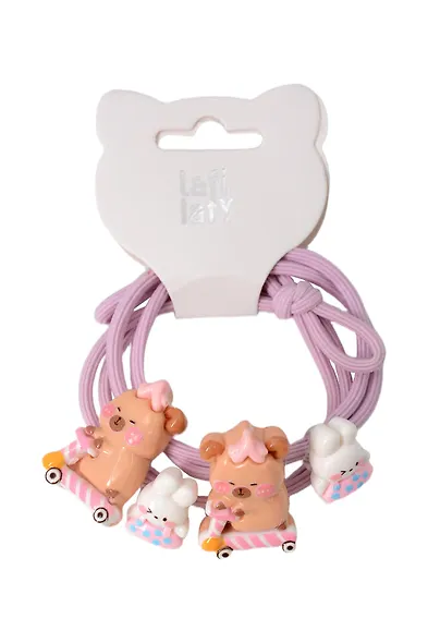 Набор резиночек «Капибара и кролик», 2 штуки, пластик, Lafilaf - фото 2