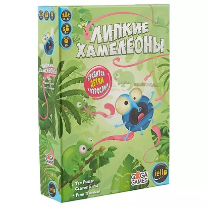 Настольная игра GaGa games, Липкие Хамелеоны (GG130) - фото 1