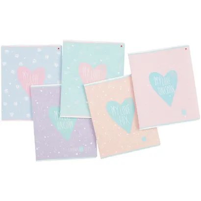 Тетрадь в клетку Альт, My Love, 48 листов, в ассортименте - фото 7