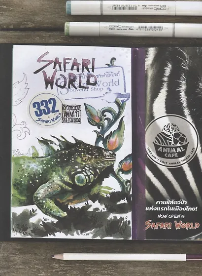 Скетчинг маркерами с Анной Расторгуевой. 6 жанров — 6 уроков - фото 7