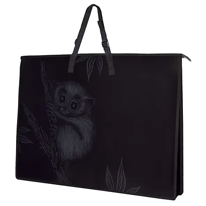 Папка для чертежей и рисунков А2 1отд. "ЛОРИ" полипропилен, молния, регул.ручки, внутр.ПВХ карман А4 - фото 1