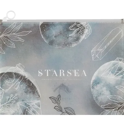 Папка на молнии А4 «Star sea», с расширением - фото 3