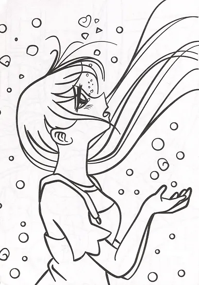 РАСКРАСКА А4 эконом. МИР МАНГИ - фото 4