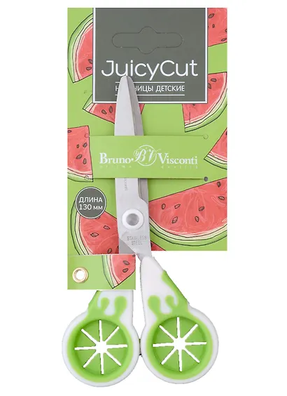Ножницы детские «Juicy Cut» Bruno Visconti, 130 мм - фото 1