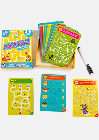 Настольная игра «IQ Boх Лабиринты», Дрофа-Медиа - фото 3