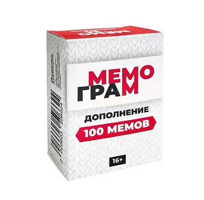 Настольная игра «Дополнение для игры Мемограм, 100 мемов» - фото 1