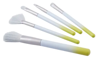 Набор кистей для макияжа Градиент (5 штук) (латунь), Lafilaf - фото 4