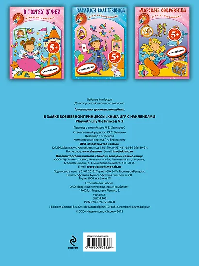 В замке волш.принцессы.Кн.игр с накл. - фото 2