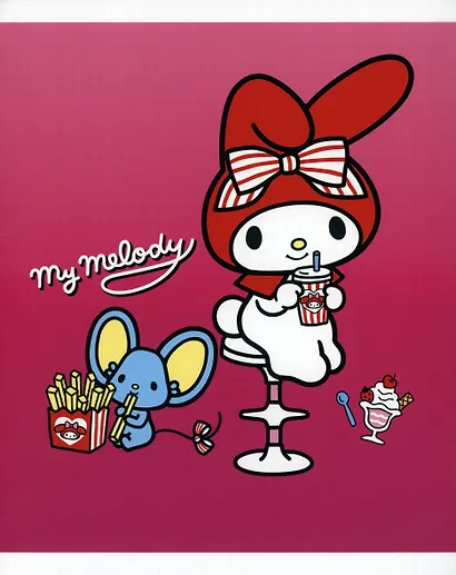 Тетрадь в клетку "Kuromi+MyMelody+HK", 48 листов, в ассортименте - фото 3