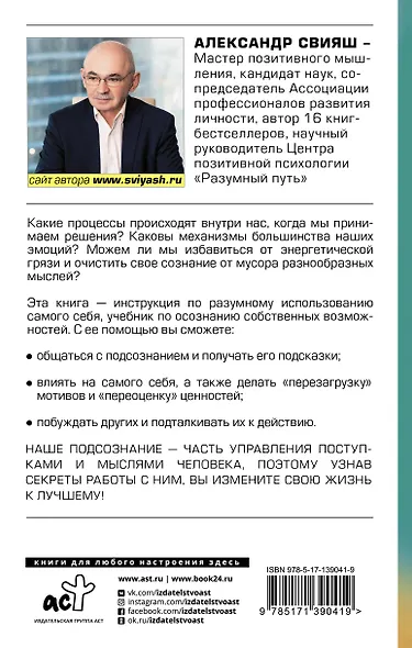 Открытое подсознание. Как влиять на себя и других - фото 2