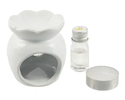 Подарочный Ароманабор Ваниль (аромалампа 1шт, свеча чайная 1шт, аромамасло 1шт) (7,5х6,5х10,2) (12-MingFeng-A003-2) - фото 2