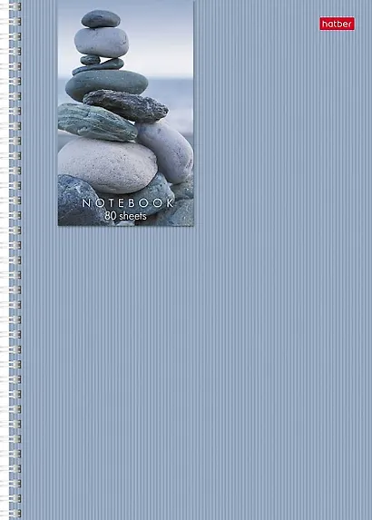 Тетрадь А4 80 листов, клетка, "Прикосновение к природе", в ассортименте - фото 3