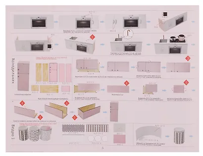 Сборная модель Румбокс "MiniHouse. Блоггер Хаус" - фото 7