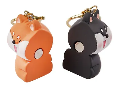 Брелоки парные Две собачки (ПВХ) (5х4) - фото 3