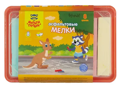 Мелки белые 06шт "Гамма", квадратные, к/к - фото 3