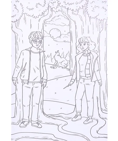 Maxi-Раскраска. В мире волшебников - фото 2