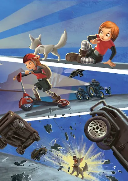 Вольт. Верный друг. Книга для чтения с цветными картинками - фото 9